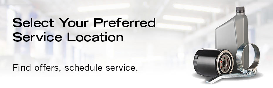 Select Your Preferred Service Location